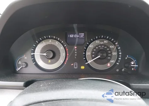 2012 Honda Odyssey Ex-L z USA, uszkodzony, nr VIN 5FNRL5H69CB146844